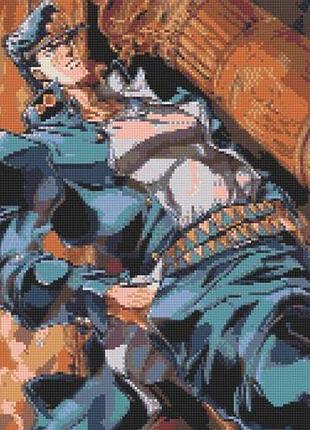 Алмазная мозаика "аниме. джо джо" 40х50 см