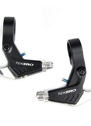 Тормозные ручки tektro ts360a пара, черный / серый (c-uh-d-0020)