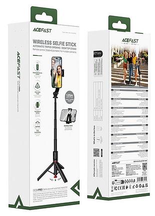 Селфі-монопод acefast selfie stick with automatic tripod e42 |1.05m, 10m remote|