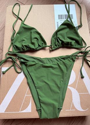 Купальник h&m, зелений