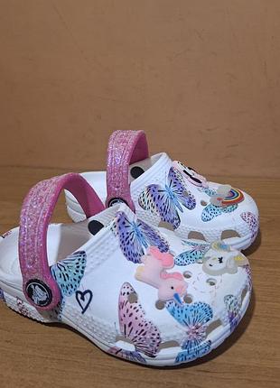 Детские фирменные сланцы crocs