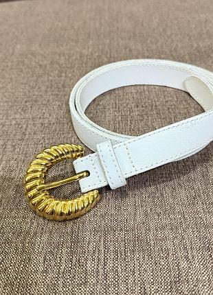Базовий жіночий пояс, ремінь з якісної натуральної шкіри
