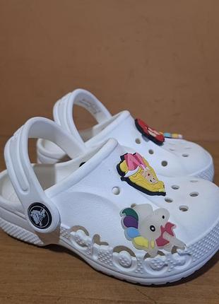 Детские фирменные сланцы crocs