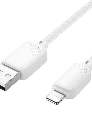 Кабель hoco lightning beneficio charging data cable x113 |1m, 2.4a| 2