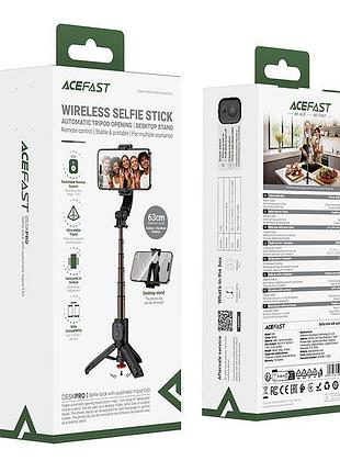 Селфі-монопод acefast selfie stick with automatic tripod e43 |0.63m, 10m remote|