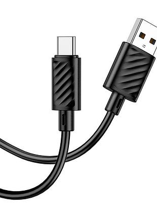 Кабель hoco type-c gratified charging data cable x88 |2m, 3a| 2