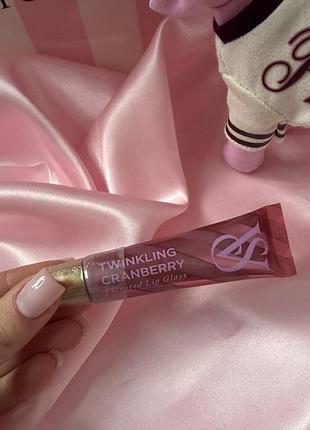 Блиск для губ twinkling cranberry victoria's secret 13г