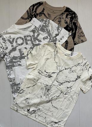 Нові футболки для підлітків h&m 146/152
