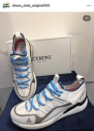 Чоловічі снікерси бренду iceberg