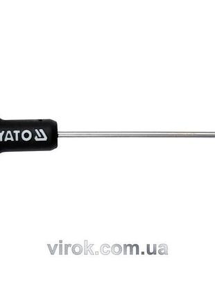Ключ "torx" yato : "t"- образний, т9, двосторонній, l= 100 мм [12/240]