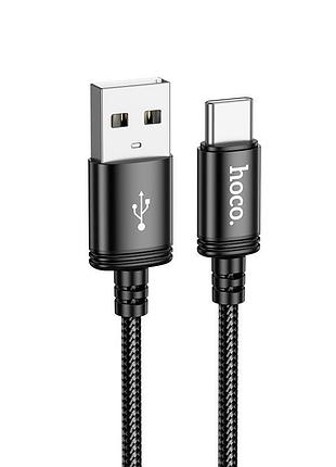 Кабель hoco type-c wind charging data cable (packaged) x89 |1m, 3a| 2