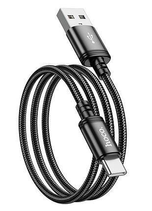 Кабель hoco type-c wind charging data cable (packaged) x89 |1m, 3a| 5