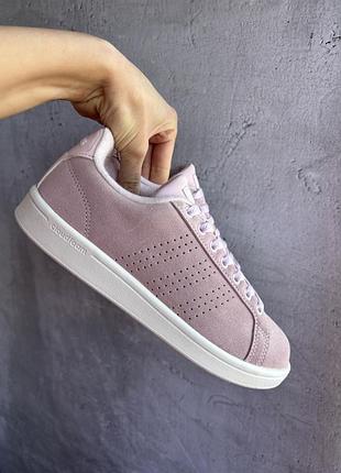 Кросівки adidas advantage cloudfoam жіночі 39 розмір рожеві