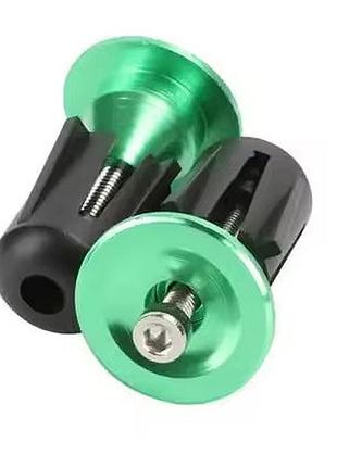 Заглушки в руль grip alu зеленый (grip-green)