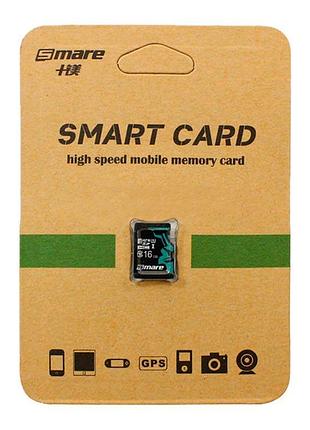 Карта памяти smare microsd 16gb class 6
