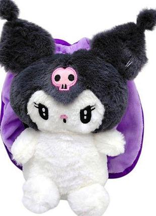 Мягкая игрушка в стиле sanrio с персонажем kuromi 25 см
