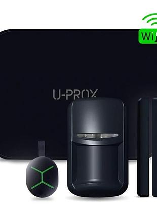 Комплект бездротової сигналізації u-prox mpx le kf kit black з lte/gsm (4g/2g), wifi, ethernet (23-00363)