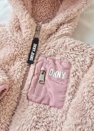 Теплая кофта куртка dkny детская 3