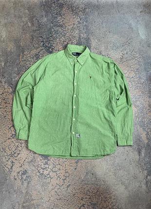 Вінтажна сорочка polo ralph lauren розмір л old many