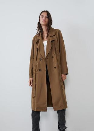 Легкий тренч от zara р.s