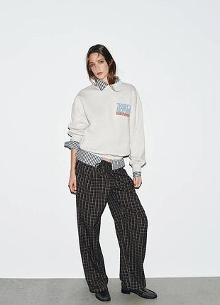 Классные широкие брюки на кулиске в клетку zara
✨✨✨✨✨✨✨✨✨✨✨✨