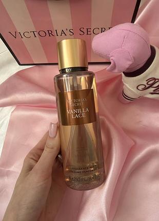 Парфумований спрей для тіла vanilla lace fragrance mist victoria's secret usa