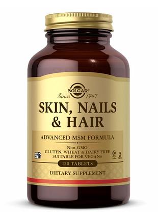 Skin nails & hair advanced msm - 120 tabs