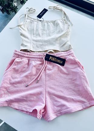Шорти pink vanilla бавовняні шорти бавовна жіночий одяг