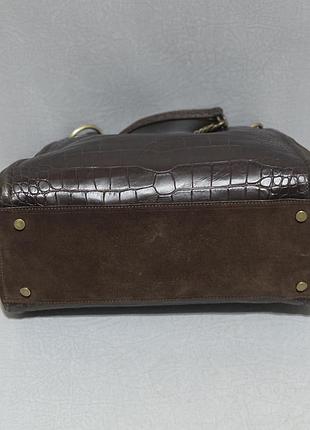 Кожаная сумка bogner, оригинал 5