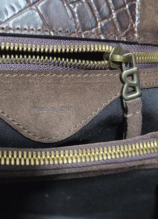 Кожаная сумка bogner, оригинал 7