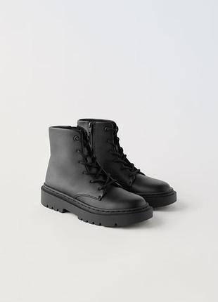 Ботинки детские демисезонные zara 4103/230 р.36 черный