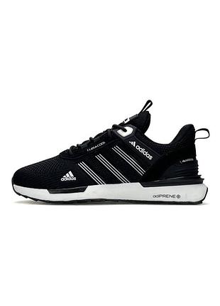 Кросівки чоловічі adidas climacool, чорно-білі кросівки адідас весна літо , сітка