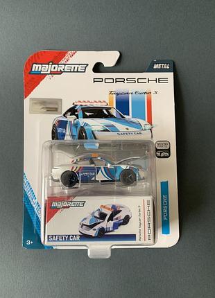 Машинка металева мажорет порше делюкс porsche taycan turbo s majorette