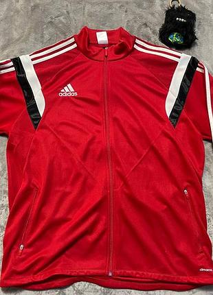 Нова спортивна кофта adidas t14 training jacket, червона, розмір xl