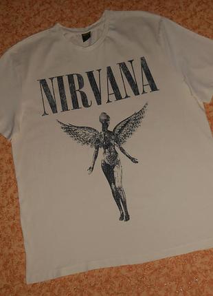 Футболка nirvana/in utero/рок мерч