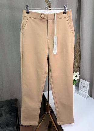Брюки классические new j бежевые