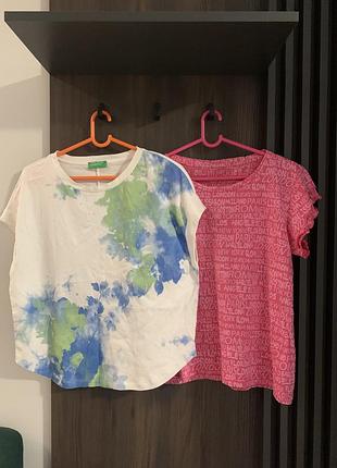 Футболки benetton / сток/ стан нових