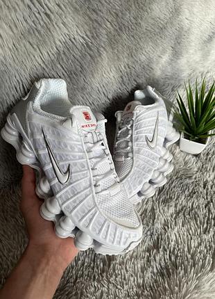 ‼️оригінал‼️nike shox tl white/ найк шокс