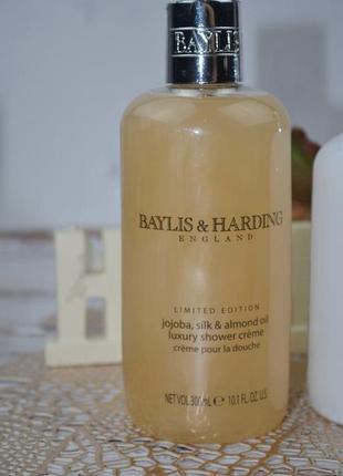 Крем и гель для душа baylis & harding jojoba silk & almond oil шелк и миндальное масло6 фото