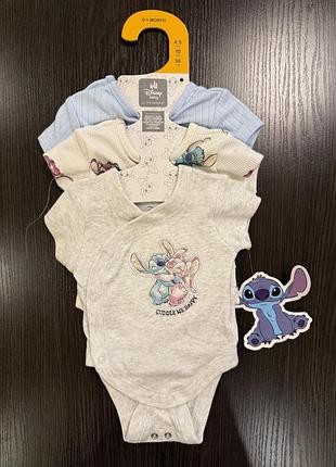 Боді для хлопчика primark disney baby  0-1 міс, 56 см