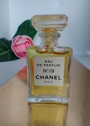 Chanel 19 миниатюра винтаж 4ml оригинал