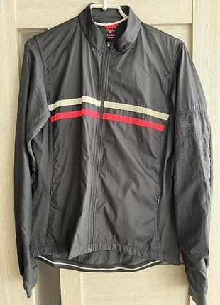 Мериносовая джерси-куртка rapha womens brevet windblock (xl)