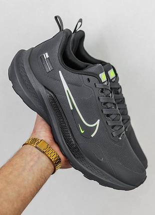 Мужские кроссовки nike running zoomx black демисезон весна-осень