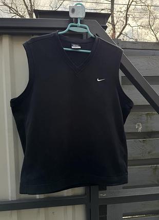 Жилет найк nike golf l розмір чорна