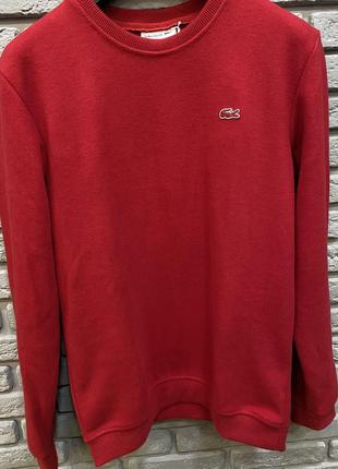 Lacoste чоловічий светр червоний