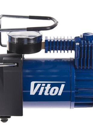 Компрессор vitol k-50 150psi/15amp/40л/прикуриватель