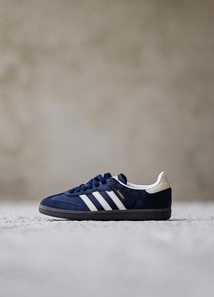Adidas samba blue white