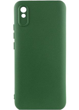 Чехол silicone cover ummi lakshmi full camera (aa) для xiaomi redmi 9a зеленый / dark green