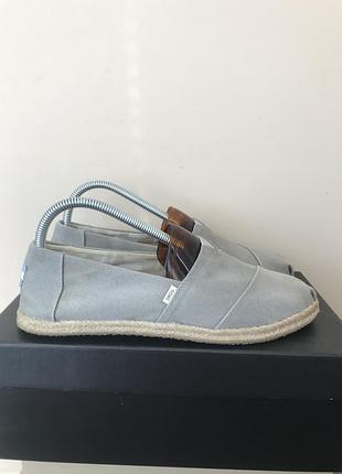 Эспадрильи toms us 10w 27 см 41р