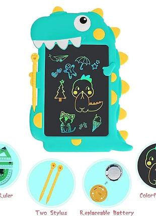 Планшет для рисования dinosaur 8,5 дюймов green 4